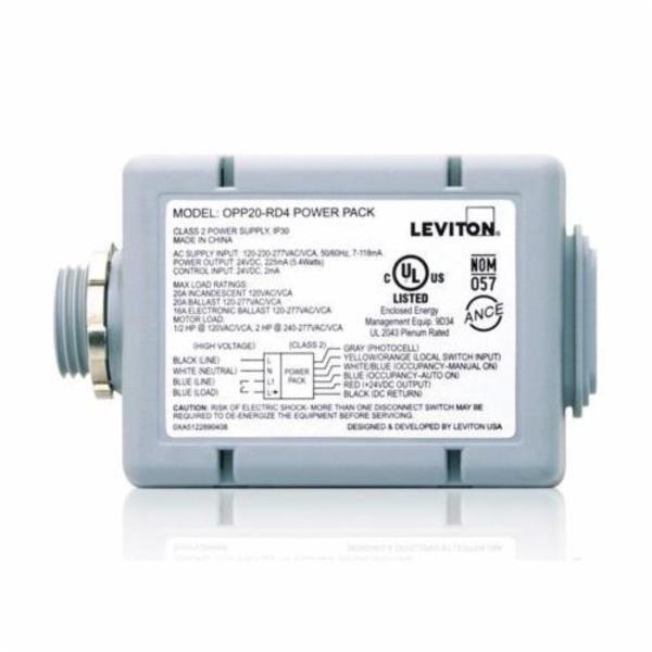 Leviton Power Pack For Occupancy Sensors 20A OPP20-RD4